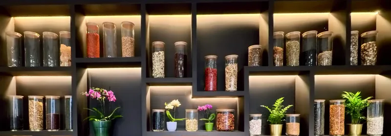 Infusions and drinks at the ZIZAI salon